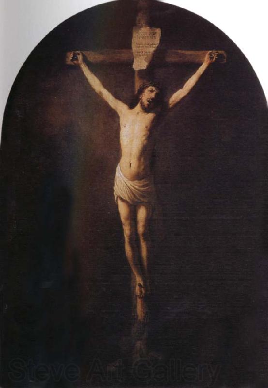 REMBRANDT Harmenszoon van Rijn Christ on the Cross Spain oil painting art